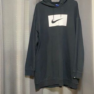 Nike long hoodie